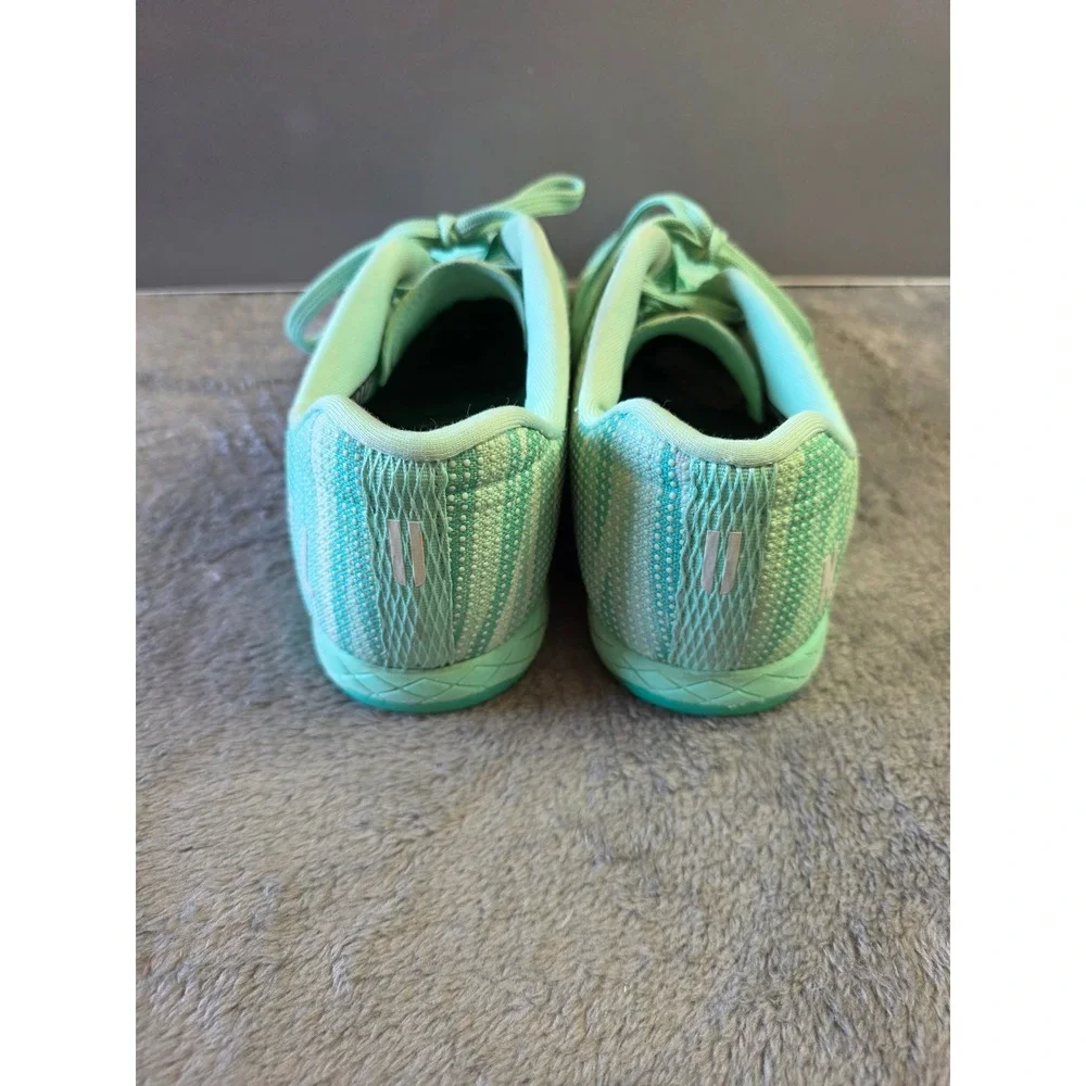NOBULL Trainer Mint Green White Striped SuperFabric Men Size 10 Training Shoes‎
